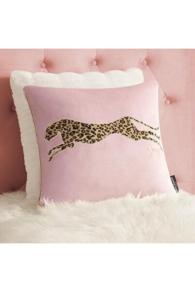 GENERAL Juicy Couture Reversible Velvet Cheetah Pillow, 18" x 18" Decorative ...