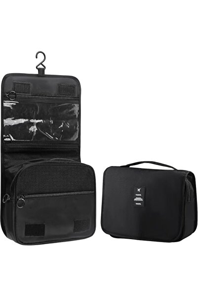 GENERAL Travel Hanging Toiletry Bag Waterproof Pack-Flat Design Unisex Toilet...