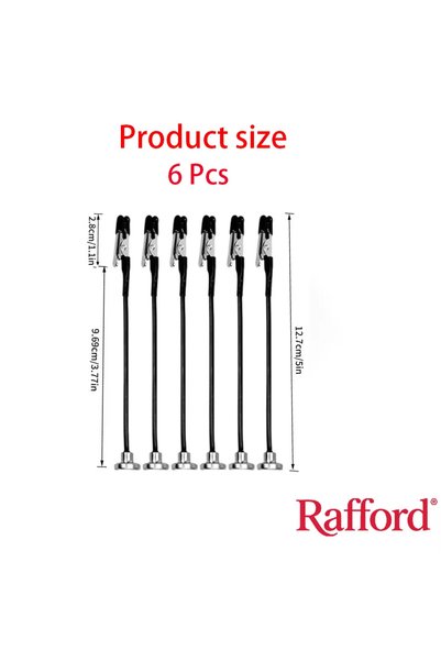 choice2 6 Pc No box Rafford 12-Piece Model Painting Alligator Clip Sticks wit...