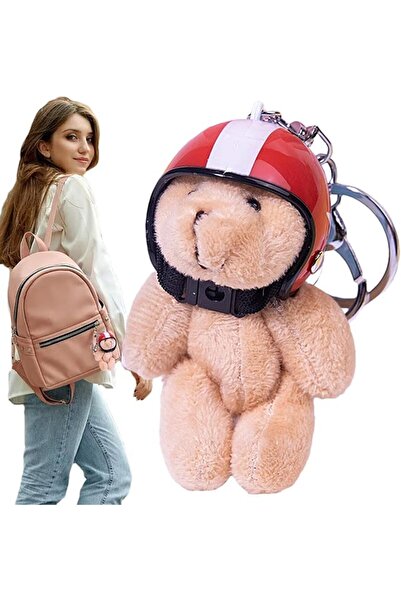 Generic Small Stuffed Bear Keychain Plush Bear Toy Animal Key Ring Doll Penda...