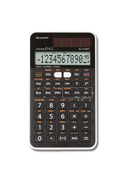 Sharp Calculator Stiintific, 12 Digits, 273 Functii, 144X75X10Mm, Dual Power,...