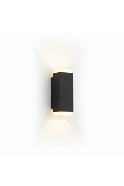 Osram Outdoor Square Diffuser Wall Lamp 6W Black Osram+Don B 052-1 A