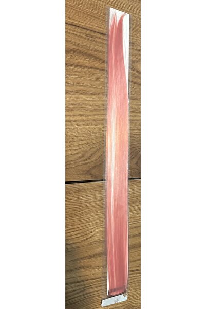 Darya D’Arya Salmon Pink Snap-On Tinsel Hairpiece 40-50 cm Dd878 – Hair Tinse...