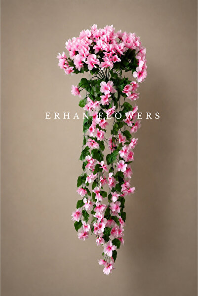 ERHAN FLOWERS YAPAY MENEKŞE SARMAŞIK PEMBE 75CM (SAKSISIZ)