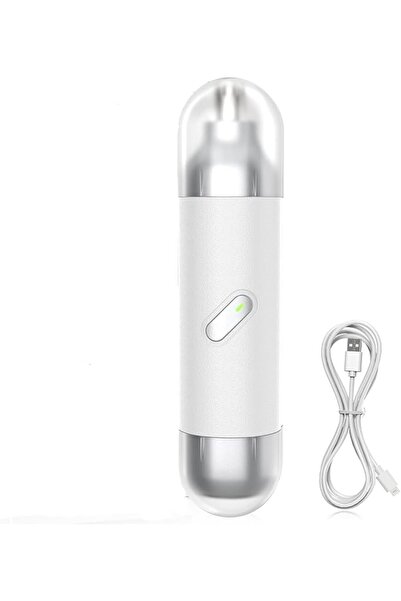 TERRIFI Nose Ear Hair Trimmer Ffor Men Women, White 2 in 1 Electric, Multifun...