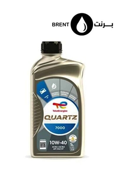 TOTAL زيت محرك كوارتز 7000 10W-40 بتقنية صناعية وتركيبة حماية نظيفة لمحركات ا...
