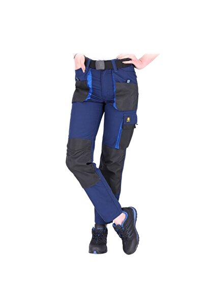 Reis Pantaloni de damă, OX-FIO-T, Talie 52 Bleumarin