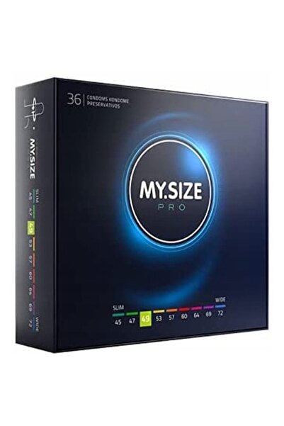 Mysize PRO MY SIZE PRO Prezervative din latex 49 mm - 36 bucăți