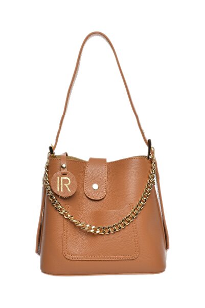 SimpleFind Isabella Rhea Geanta piele -Irina-Coniac,Geanta de umar piele natu...