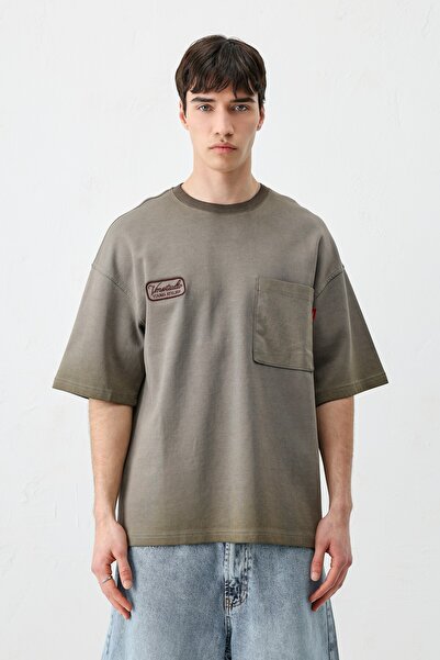 VAMOSCLO Oversize Printed T-Shirt