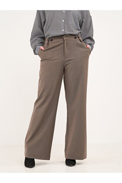 Lee Cooper - Pantaloni lungi dama cu buzunare de culoare uniforma