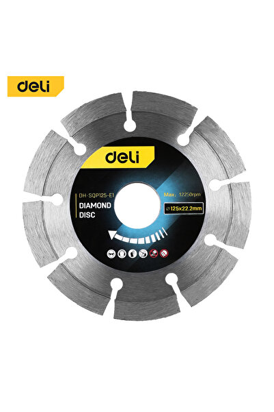 Other Deli Tools Disc diamantat 125mm pentru tăierea betonului, cărămizilor ș...