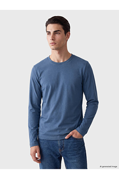 LC Waikiki I Zero Roba Collar Long Sleeve Men's T-Shirt from Freezen Store
