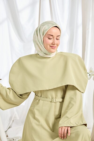 Silk Home Twill Silk Scarf Bloom Ecru