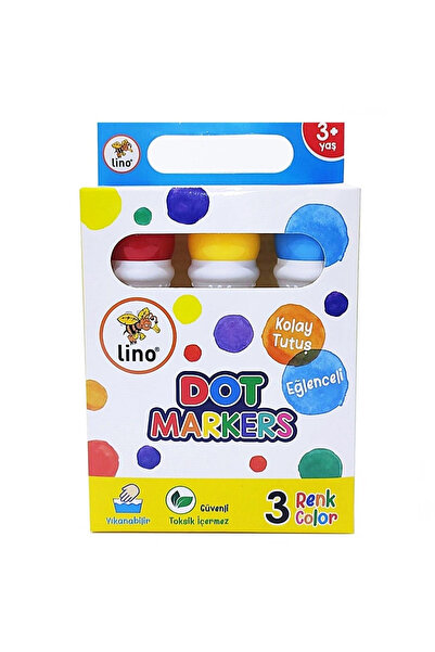 SORA GROUP Dot Markers 3-Pack Washable