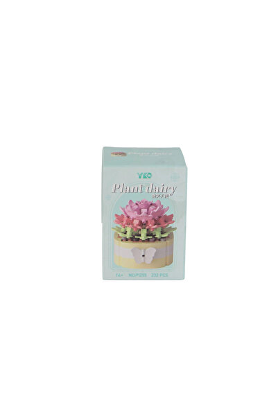 SORA GROUP P1255 Panlos Simulation Flower Series 232 Pieces Block Toy