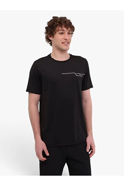 lumberjack ML RENATO 11ITL1019 6PR Erkek Siyah T-Shirt - 102708541