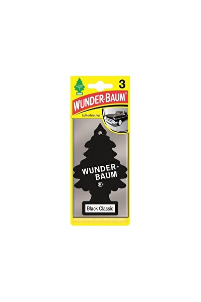 Skin Generics SET 3 BUCATI ODORIZANTE AUTO BRADUT BLACK ICE Wunder-Baum 76127...