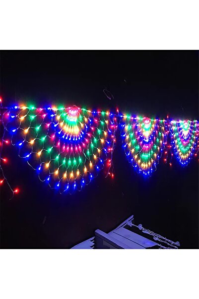 Generic Brand LED Net Curtain Lights | Multicolor & Warm White Fairy String Lights | Home, Wedding & Party Decoration