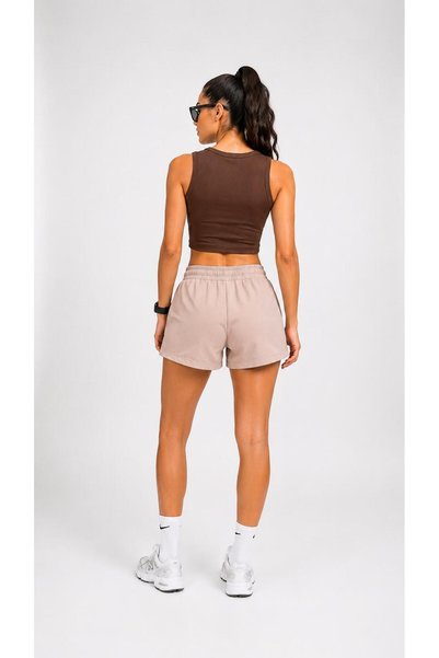 PUSULAM COLLECTİON Women's Low-Cut Crop Top / Crop Sports Athlete Top with Straps Fit Cut Casual Sports Top Bustier