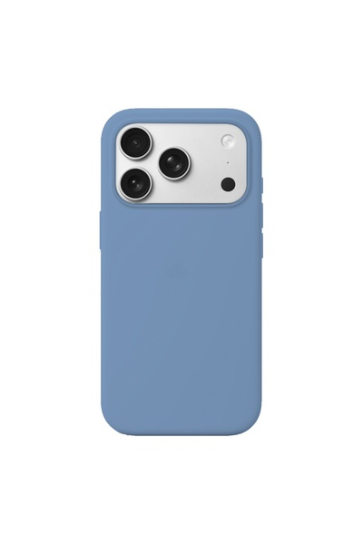 Choice iPhone17 Pro Max Winter Blue High Quality Liquid Silicone Official Pho...