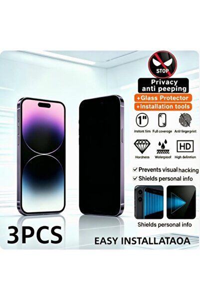 Choice5 iPhone 13 Anti Peeping 3PCS black 3PCS Anti-Peeping Privacy Screen Pr...