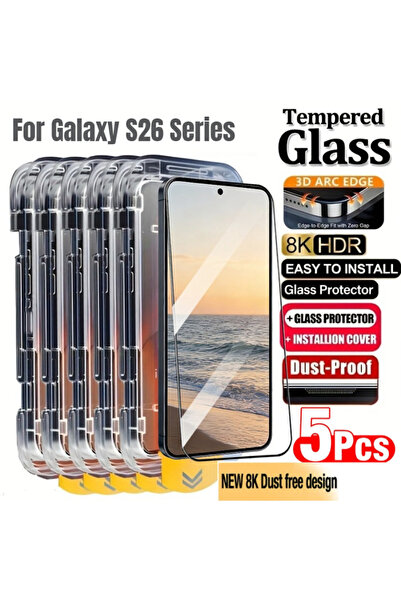 Choice18 Galaxy S22 5G High Definition 5 Pieces NNBILI 5Pcs Dust-Resistant Te...
