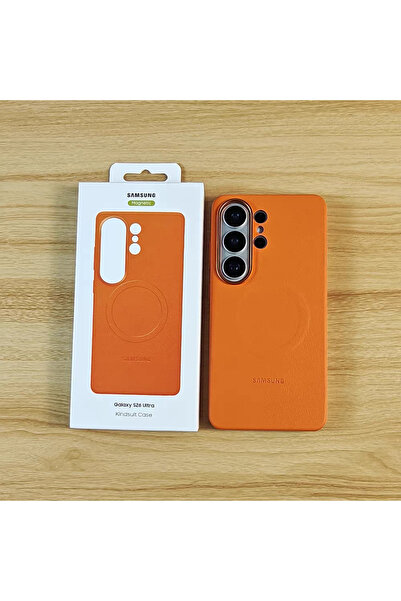 Choice1 SAMSUNG Galaxy S26 Ultra Orange Original Leather For Magsafe Shockpro...