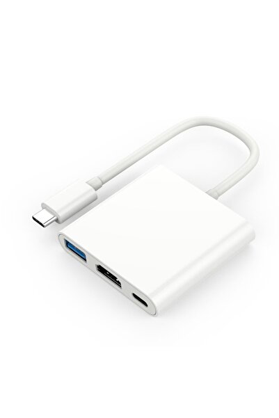 Choice white 3 in 1 USB C to HDMI Adapter,Type C Digital AV Multiport Adapter...