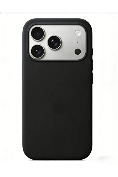 Choice iPhone17 Pro black High Quality Liquid Silicone Official Phone Case fo...