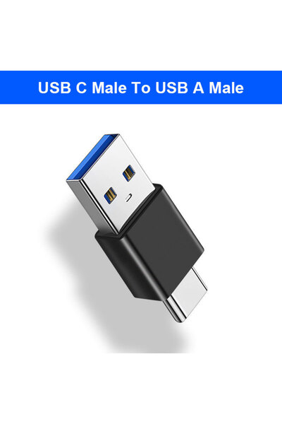 Choice C Male To A Male USB 3.0 OTG Type C Adapter USB C Male to USB-A Male F...