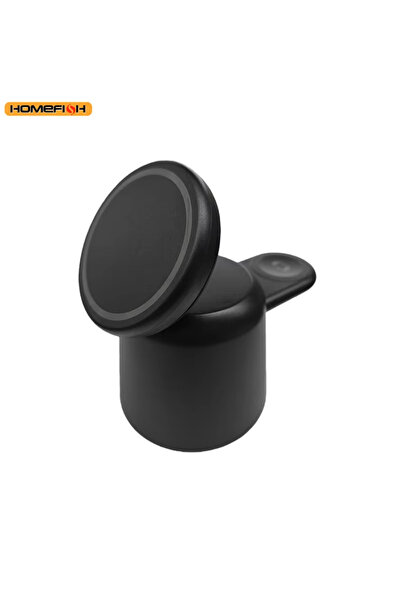 Choice Black Three-in-one wireless magnetic charger stand fast charging base ...