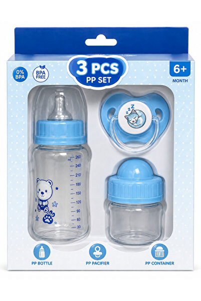 Mavi Yeni Doğan 3l'ü PP Mini Set ENG24