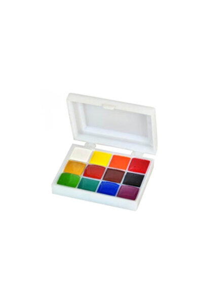 Pictor Gift Acuarele multicolore PICTOR, 12 culori, putere mare de acoperire