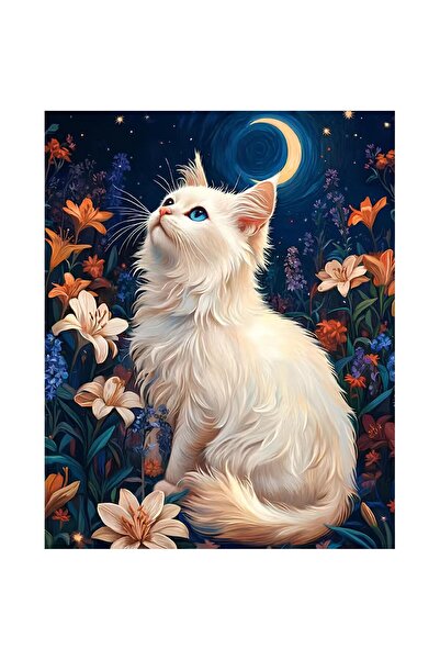 NEVERMORE Set pictura pe numere - panza pe rama lemn 40x50 cm, H1297, NEVERMO...