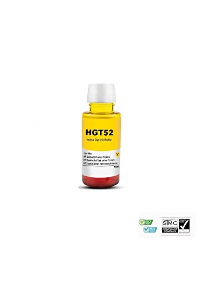 Ulm Cart Flacon cerneala compatibila GT-52 GT52, galben yellow, 70 ml, pentru...