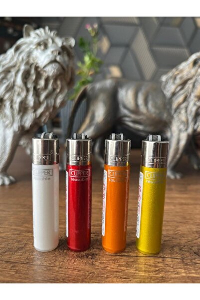 Clipper Reusable Çakmak 4lü Set