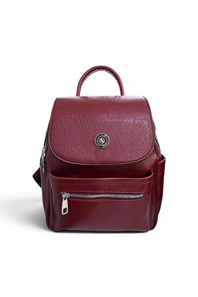 Sanmorris Women's Faux Leather, Multi-Compartment, Zippered, Stylish and Conv...