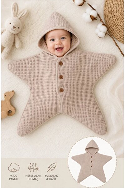 asiltr KİDS YILDIZ ŞEKİLLİ BEBEK TULUMU