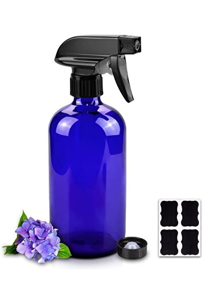 GENERAL Worldgsb Glass Spray Bottles, 16oz Refillable Containers, Empty Bosto...