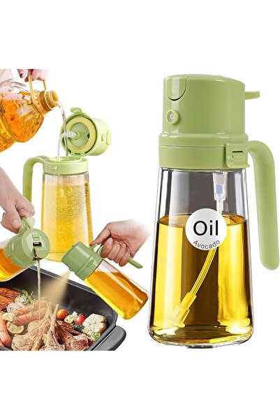 GENERAL YARRAMATE 16oz/470ml Easy Refillable Oil Sprayer for Cooking, 2 in 1 ...