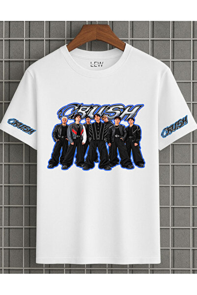 lovver Crush Group Concert Concept Custom Design Premium Printed Cotton T-Shirt