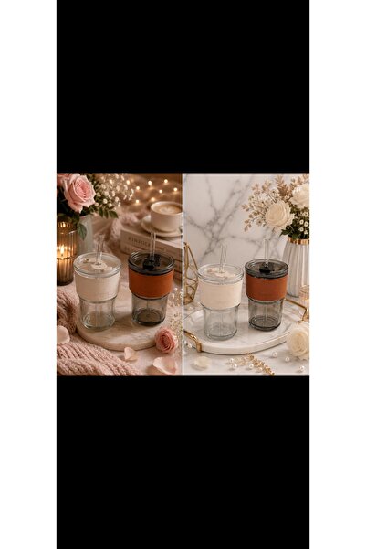 Generic Brand Glass Mug 🍵   Coffee (Cold - Hot)
