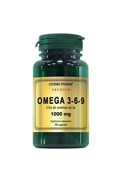 Cosmo Pharma Omega 3-6-9 Flaxseed Oil Cosmo Pharm Premium, 30 capsules