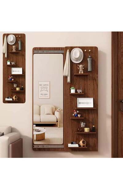 Generic Full Length Mirror Wall Mounted Mirror Hanging Dressing Mirror Full B...
