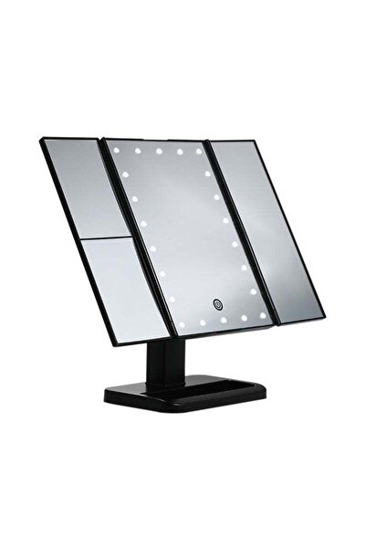 Generic 21 LED Lights Vanity Table Makeup Mirror Black
