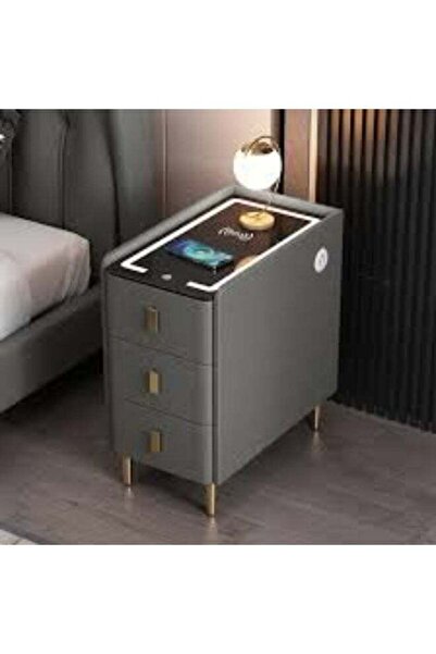 Generic Simple Wireless Charging Night Stand Storage,Smart Nightstand,Bedroom...