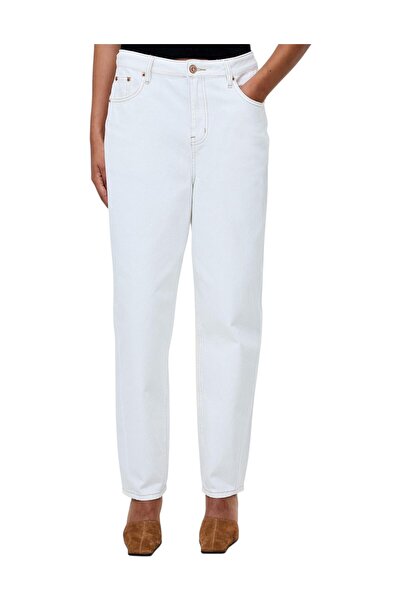 French Connection Women Loren Twill Barrel Leg Denim Jeans