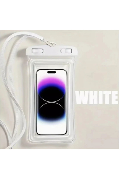 PAST WORLD Waterproof Mobile Phone Case with Lanyard for Swimming