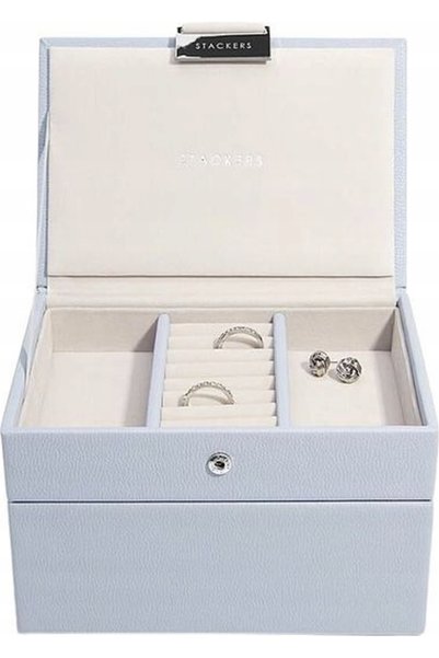 STACKERS Cutie dublă pentru bijuterii (lavandă) Mini